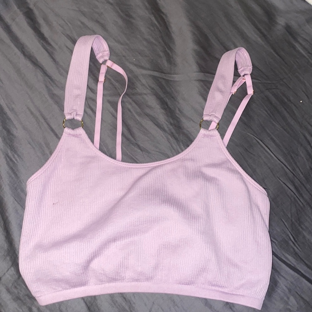 Pink Crop Top